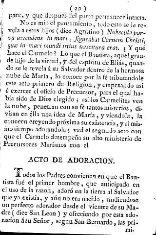 Acto de adoración