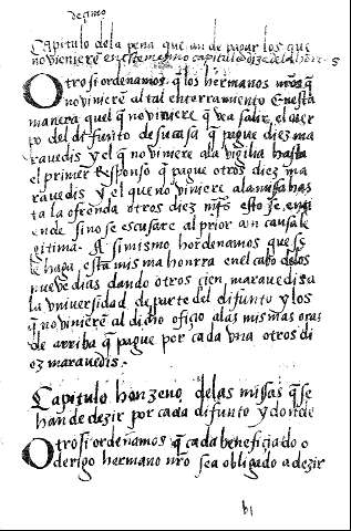 Capitulo decimo . Capitulo honzeño