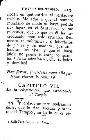 Capitulo VII. De la Arquitectura que corresponde al Templo