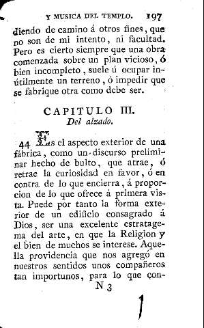 Capitulo III. Del alzado