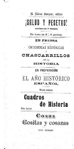 ¡Salud y pesetas!