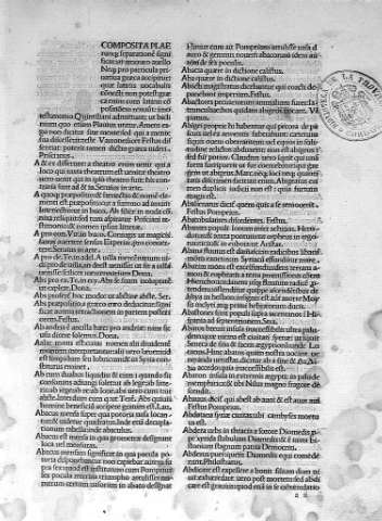 [Composita Plaerunq. separationem significat... y A] a ii