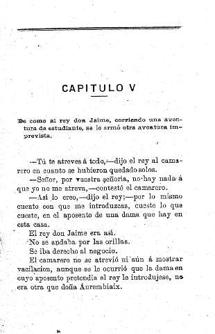 Capítulo V