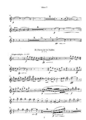 III. Danza de los ruidos