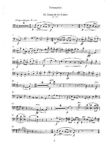 III. Danza de los ruidos