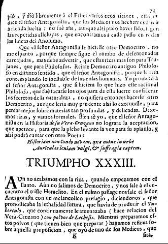 Triupmho XXXIII.