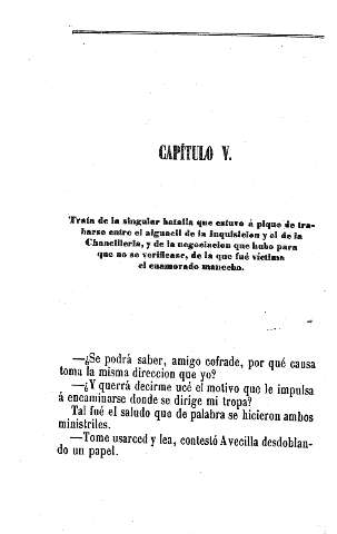Capítulo V.