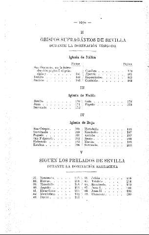 Obispos sufragáneos de Sevilla durante la dominación visigoda.