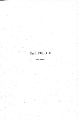 Capítulo II. Una carta