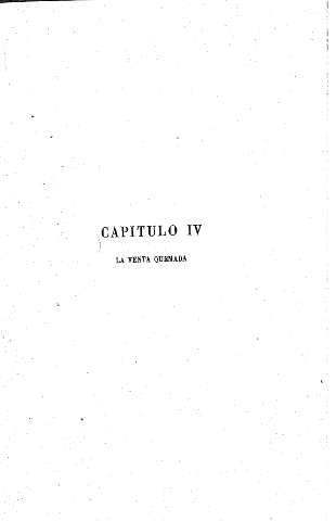 Capítulo IV. La Venta Quemada