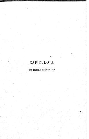 Capítulo X. Una historia de deshonra