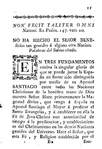 No ha hecho el señor beneficios tan grandes á alguna otra Nacion. 