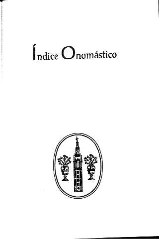 Índice onomástico
