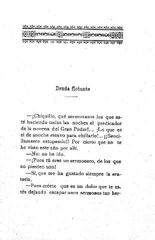 Deuda flotante