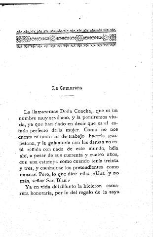 La Camarera