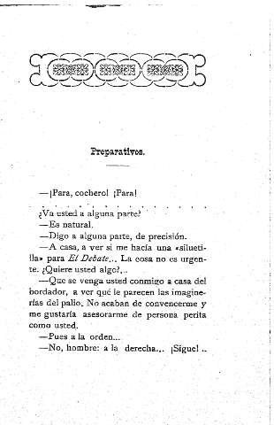 Preparativos
