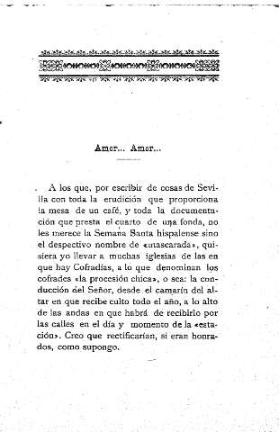 Amor... Amor...