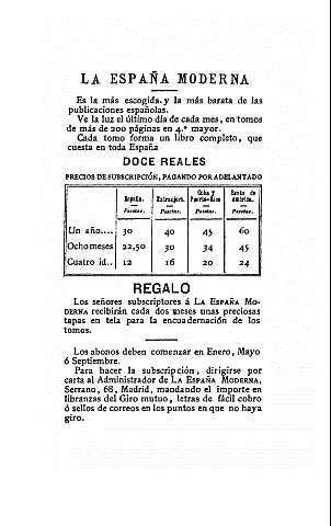 La España Moderna