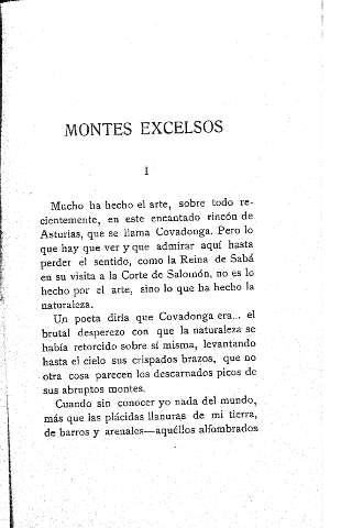 Montes excelsos