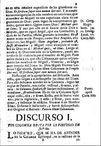 Discurso I