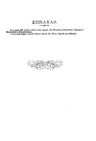Erratas.