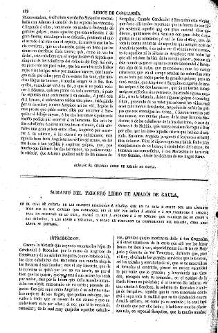 Sumario del Tercero Libro de Amadís de Gaula