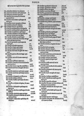 Liber Primus y Tabula libri primi