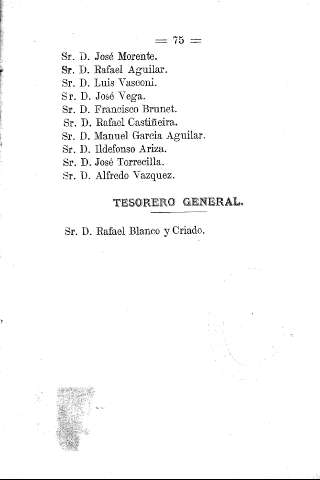 Tesorero general.