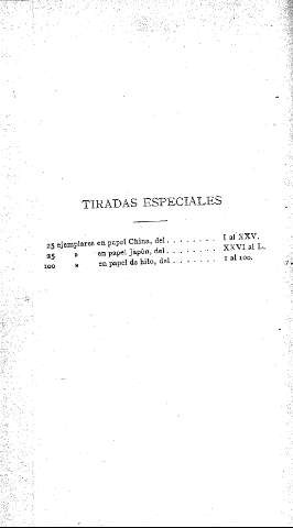 Tiradas especiales
