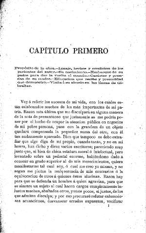 Capítulo Primero