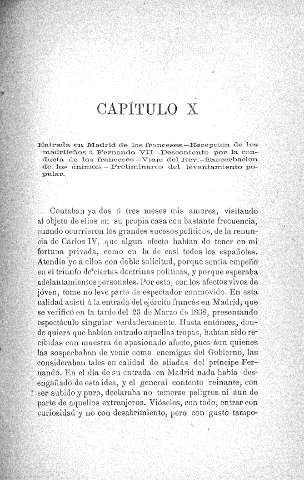 Capítulo X