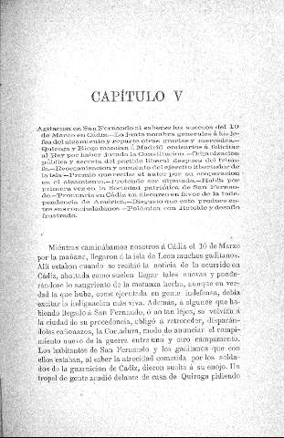 Capítulo V
