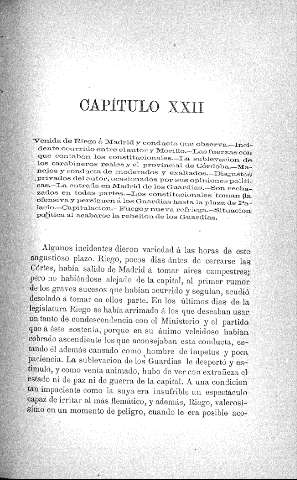 Capítulo XXII
