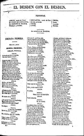 El desden con el desden