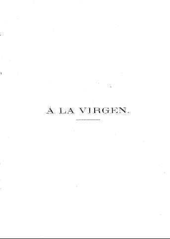 Á la Virgen