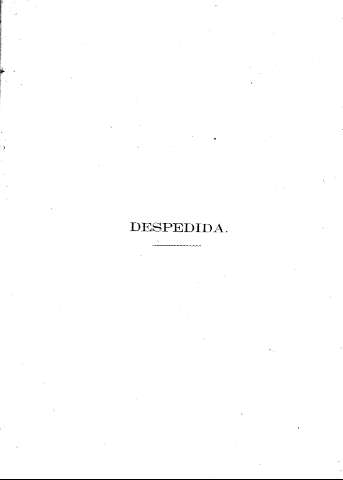 Despedida
