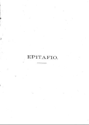 Epitafio.