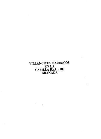 Villancicos barrocos en la Capilla Real de Granada