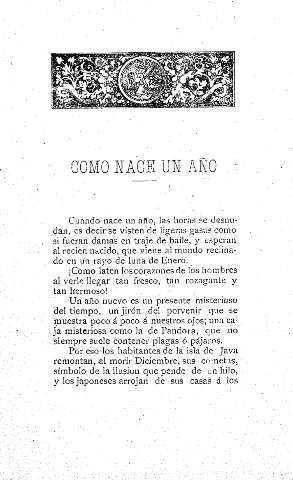 Cómo nace un año