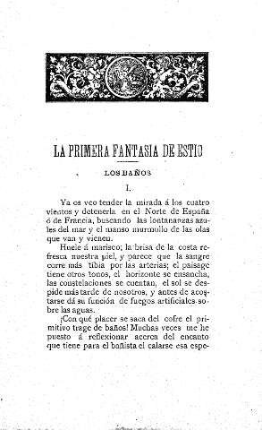 La primera fantasía de estío (Los Baños)
