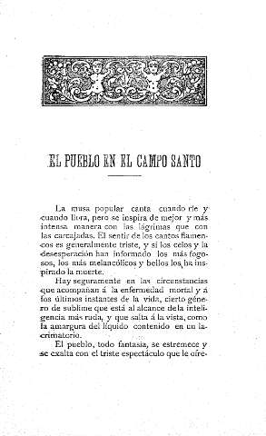 El pueblo en el Campo Santo