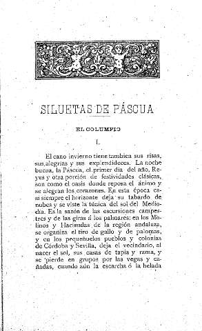 Siluetas de Páscua