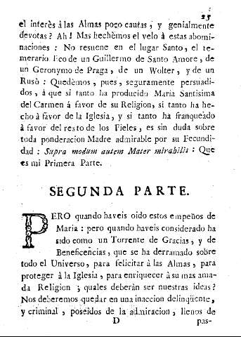 Segunda parte