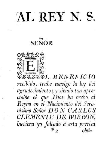 Al Rey N. S. 