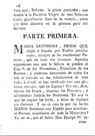 Parte primera