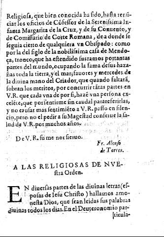 A las religiosas de nuestra orden.