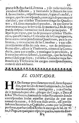 El contador.