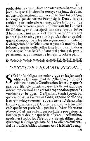 Oficio de zelador fiscal.