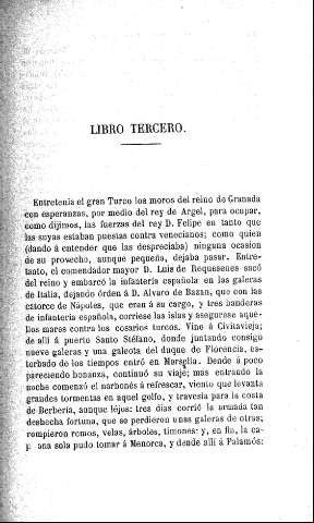 Libro tercero