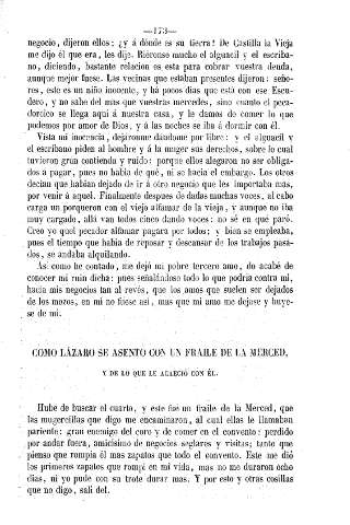 Cómo Lázaro se asentó con un fraile de la merced, y de lo que le acaeció con él.